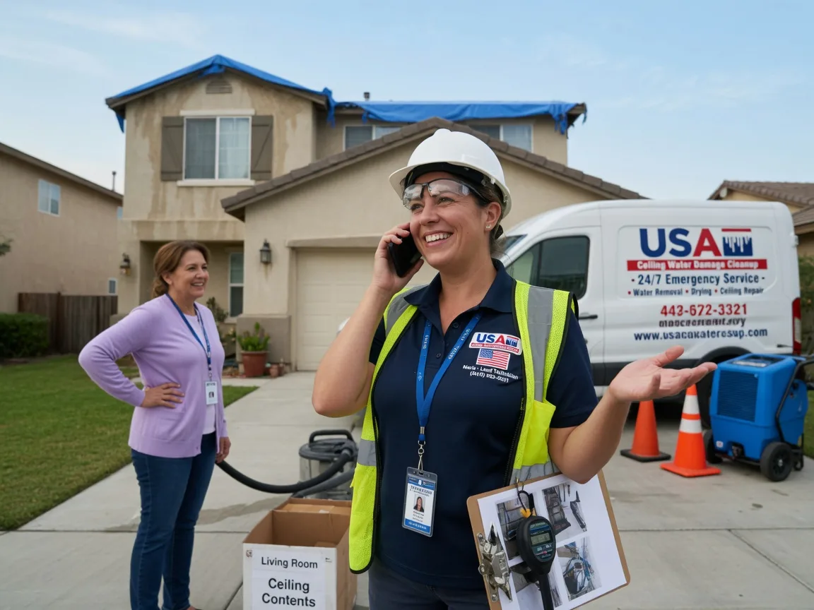 Ceiling Water Damage Restoration Sauk City, WI FAQs